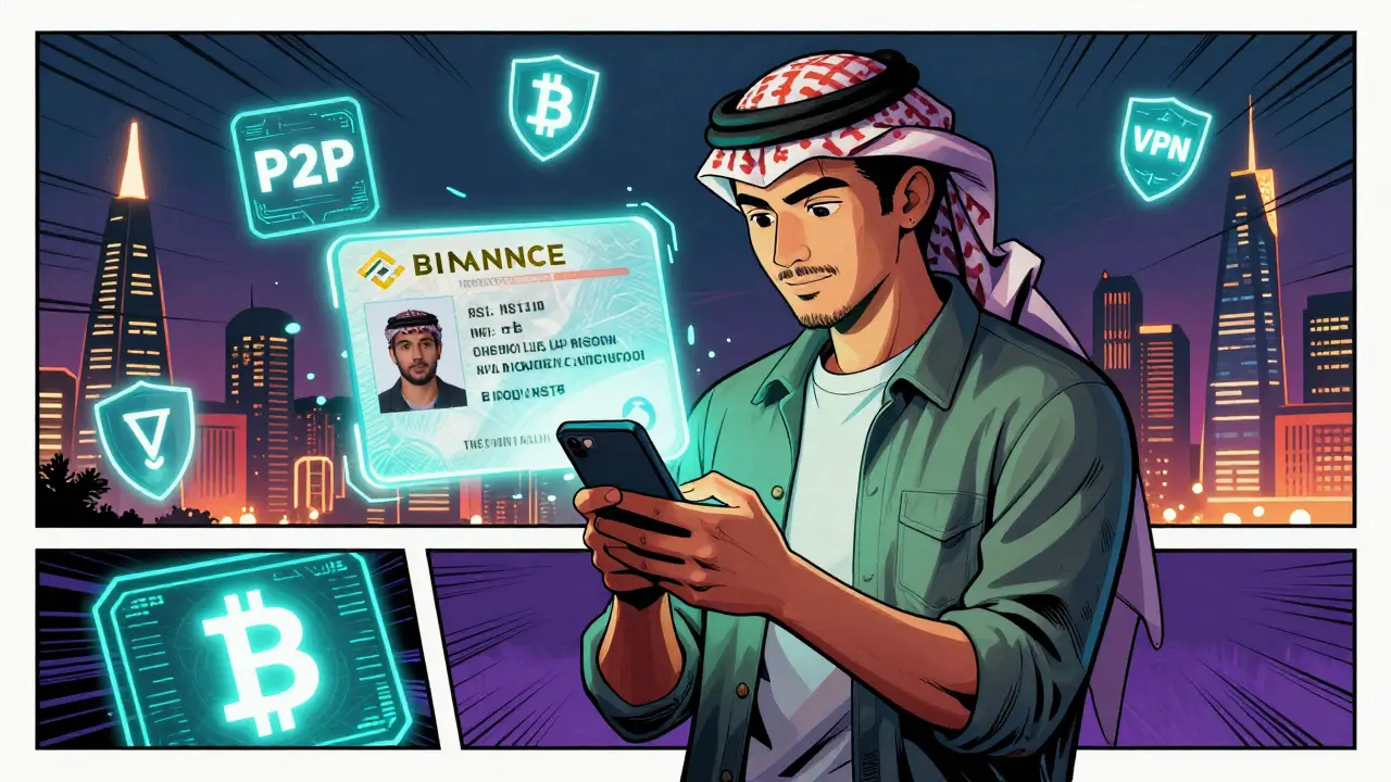 How Saudis Access Cryptocurrency Exchanges Despite Restrictions