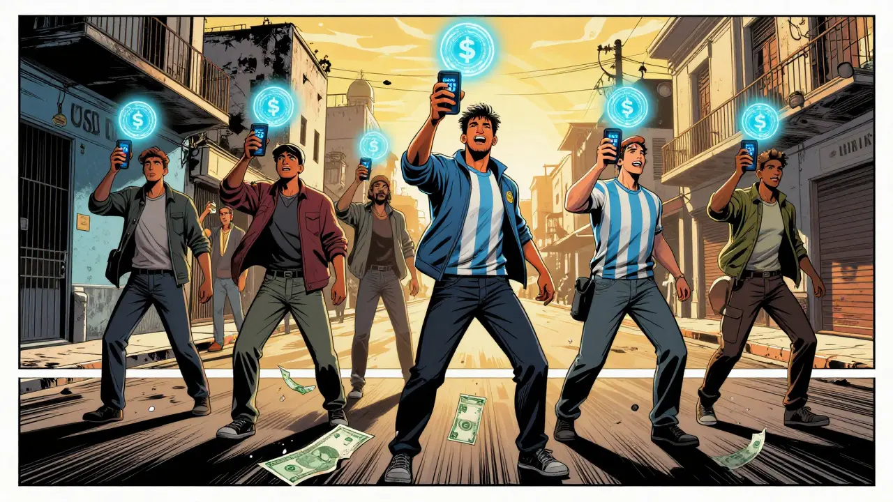 How Argentines Use Crypto for Savings Against Inflation