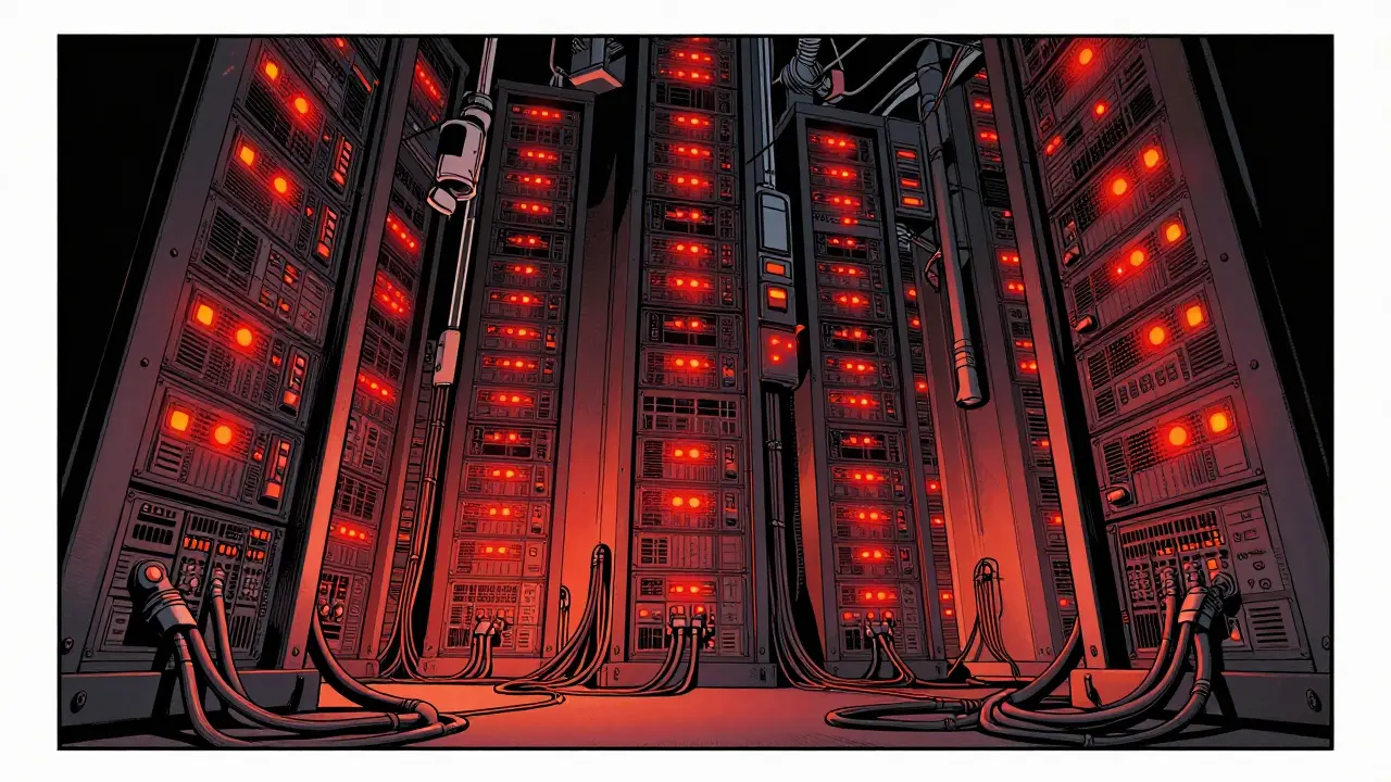 Massive industrial servers for high-end Solana node