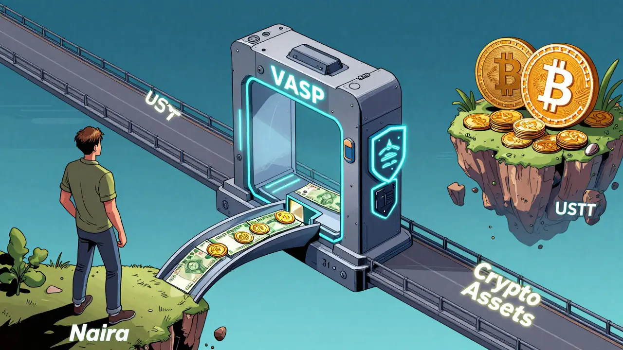 VASP gateway converts crypto to Naira for compliant merchant payments