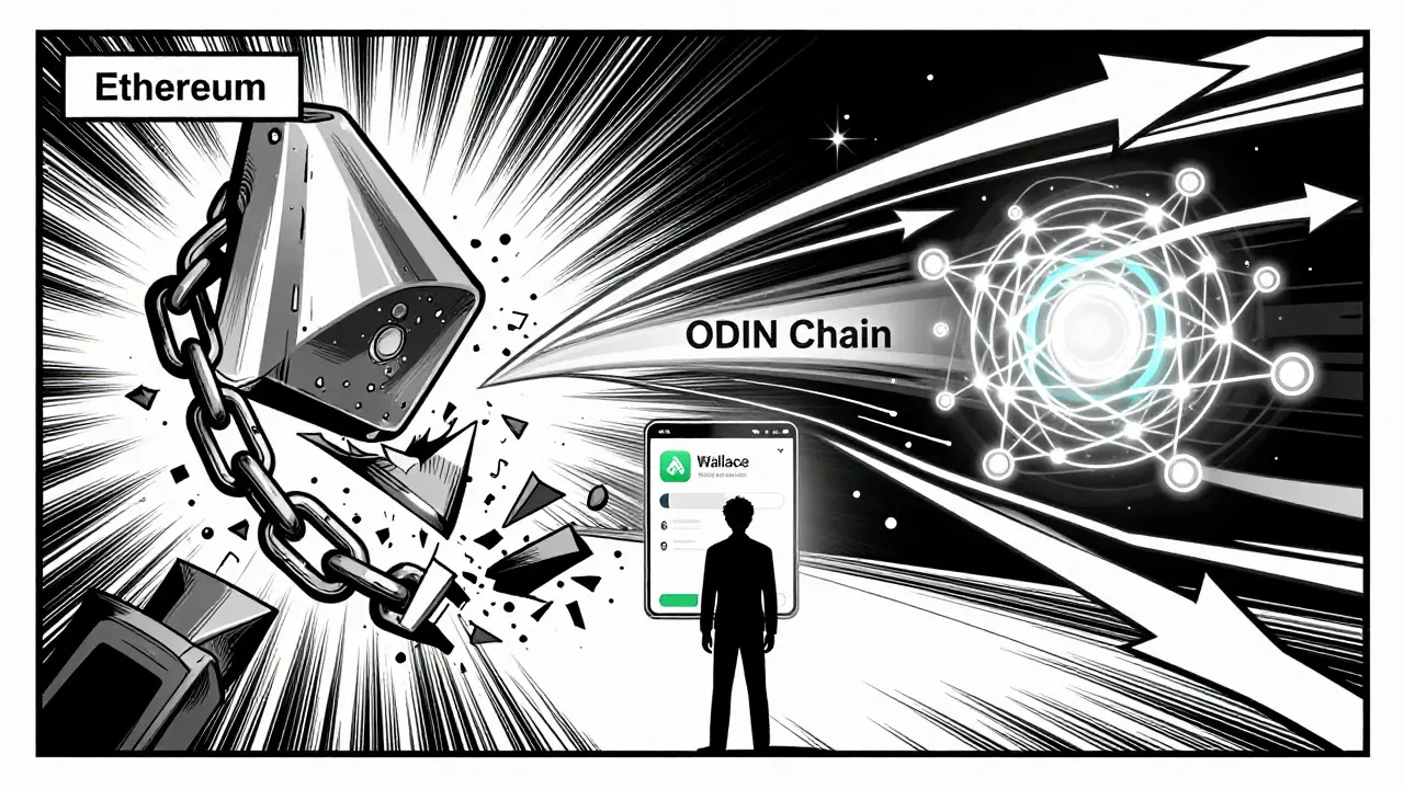 Digital transition from Ethereum chains to ODIN Chain network