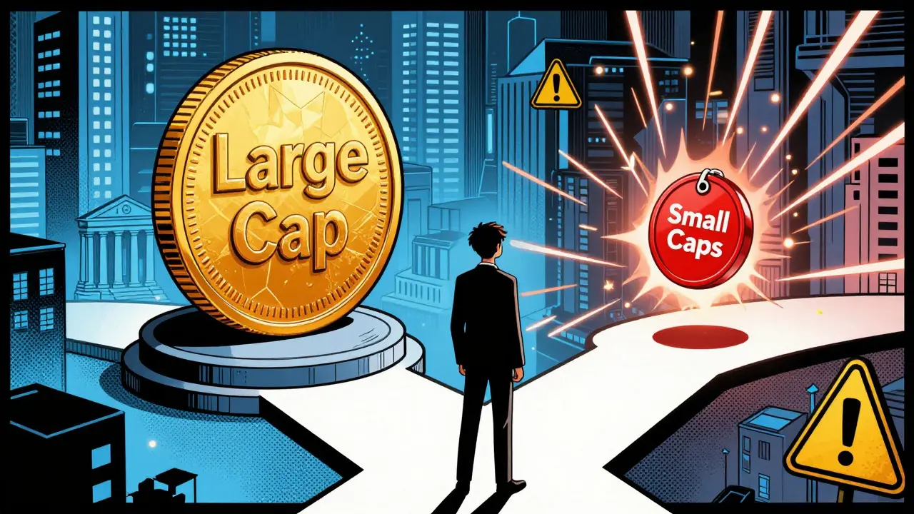 Large-Cap vs Small-Cap Crypto: Risk, Rewards, and Market Cap Categories Explained