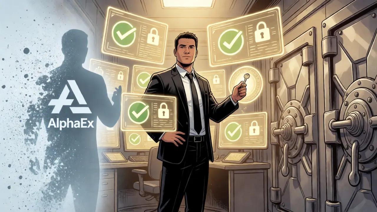 Cybersecurity expert comparing ghostly old exchange to secure vaults